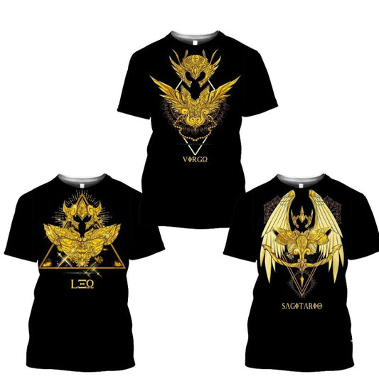 Camisetas Caballeros del Zodiaco