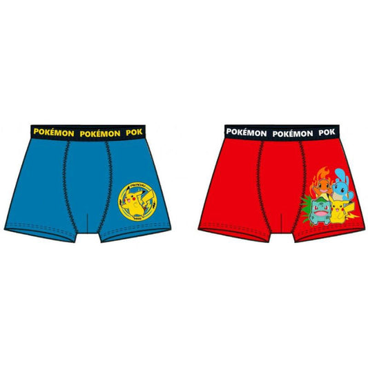 Pack 2 calzoncillos boxer Pokemon - Infantil