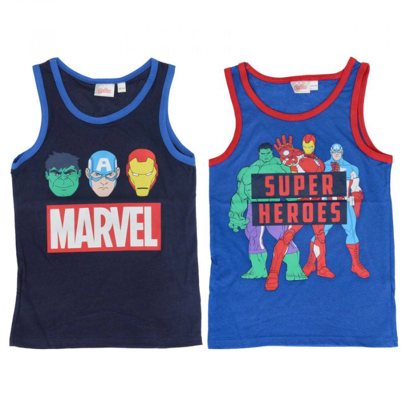 Pack de 2 Camisetas Interiores Marvel - Infantil