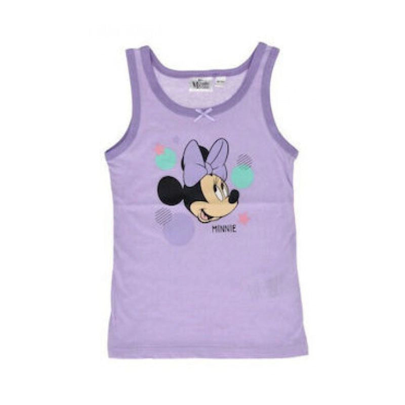 Pack 2 Camisetas Interiores con estampado Minnie para Niña