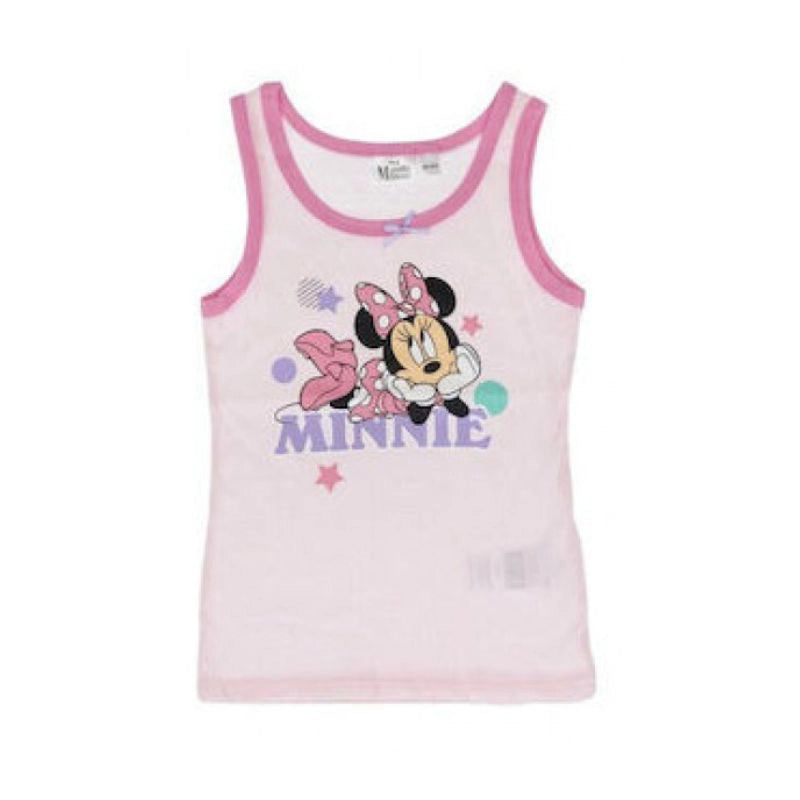 Pack 2 Camisetas Interiores con estampado Minnie para Niña