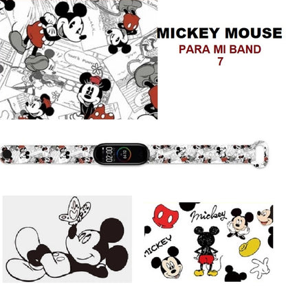 Correa Mi Band 7 Xiaomi - Mickey Mouse