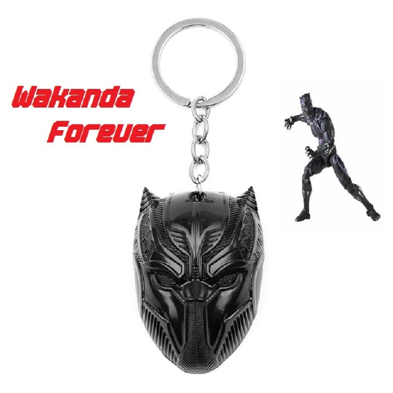 Llavero Mascara Black Panther