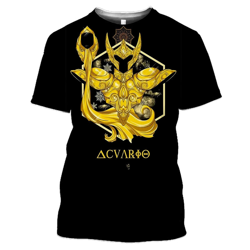 Camisetas Caballeros del Zodiaco