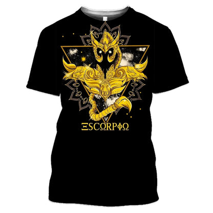 Camisetas Caballeros del Zodiaco