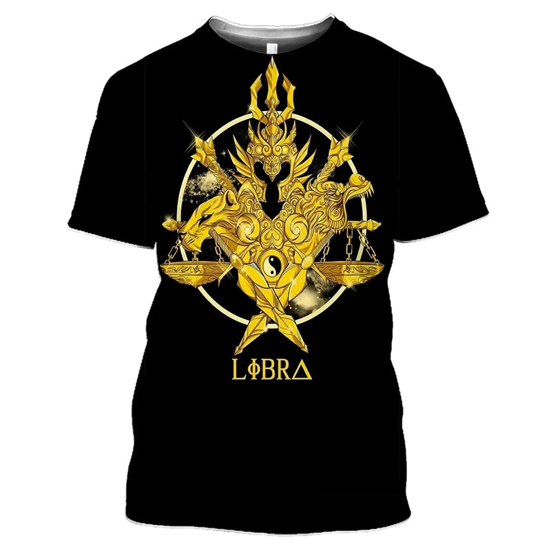 Camisetas Caballeros del Zodiaco