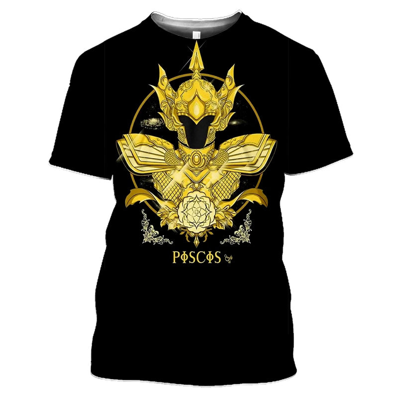 Camisetas Caballeros del Zodiaco