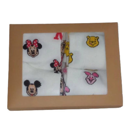 Pack Calcetines Disney (Mickey, Minnie, Winnie the Pooh y Piglet)