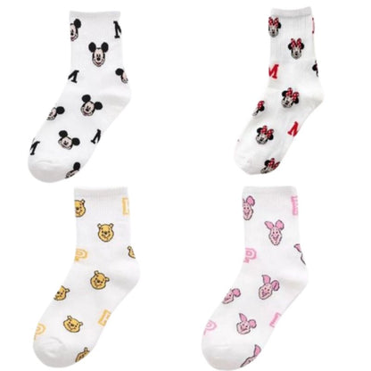 Pack Calcetines Disney (Mickey, Minnie, Winnie the Pooh y Piglet)