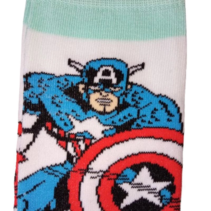 Calcetines Capitan America (viñeta)