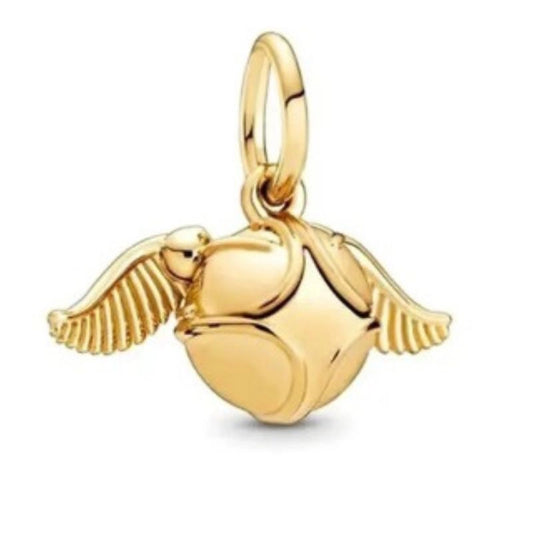 Charm Colgante de la Snitch Dorada - Harry Potter