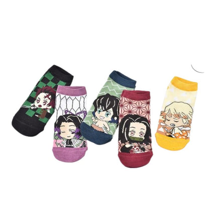 Calcetines kimetsu no Yaiba (Pack 5pares)