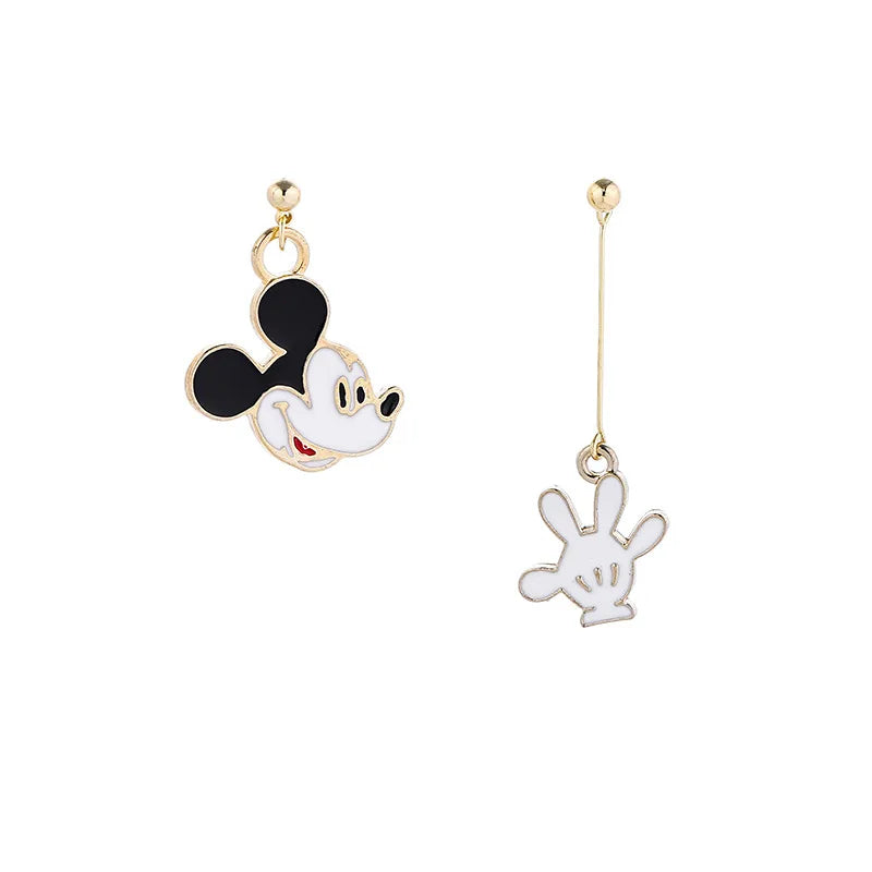 Pendientes Asimétricos Mickey Mouse