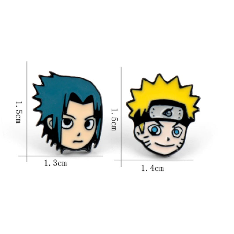 Pendientes asimétricos Naruto