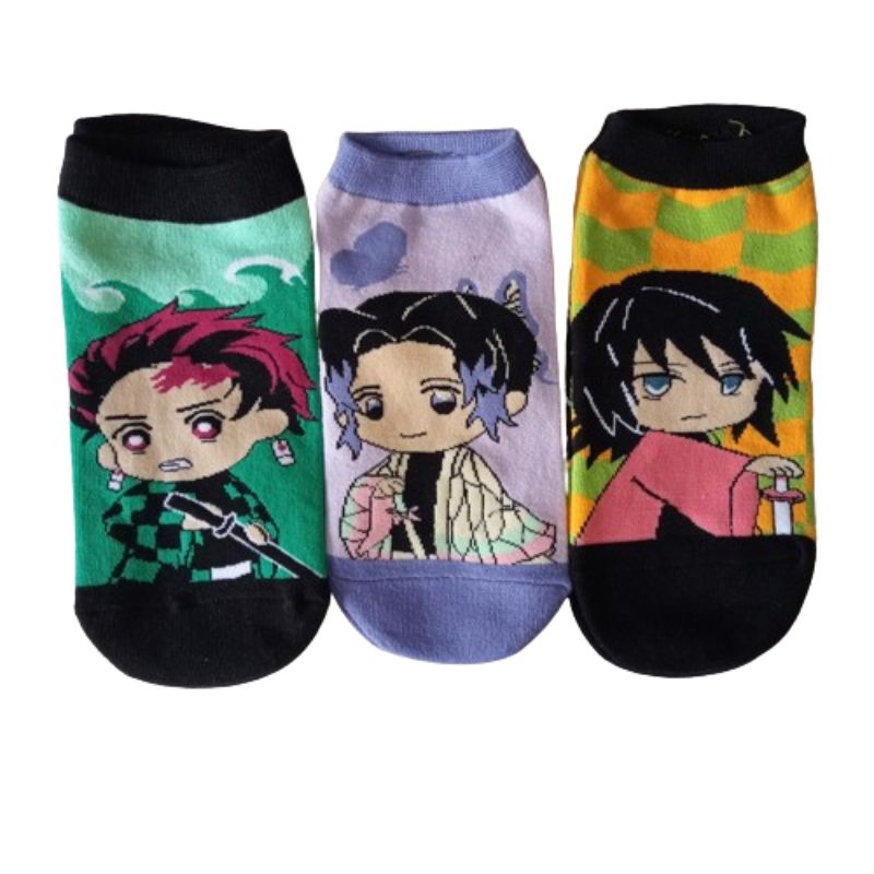 Pack Calcetines Tobilles Kimetsu no Yaiba (3pares)