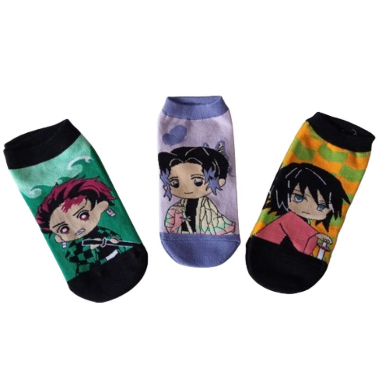 Pack Calcetines Tobilles Kimetsu no Yaiba (3pares)