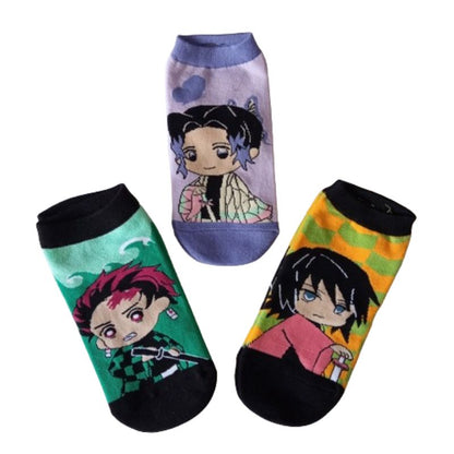 Pack Calcetines Tobilles Kimetsu no Yaiba (3pares)