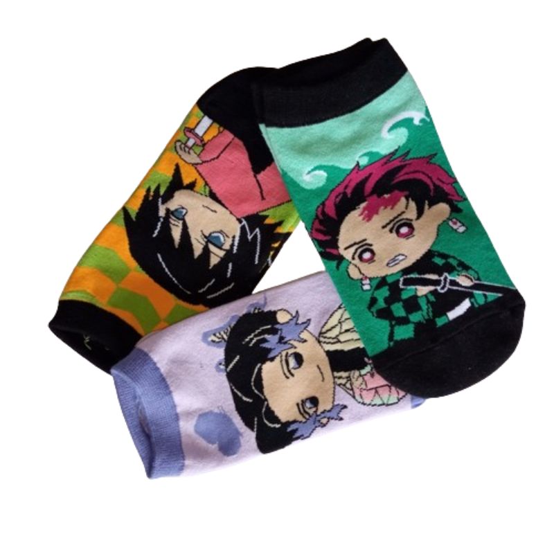 Pack Calcetines Tobilles Kimetsu no Yaiba (3pares)